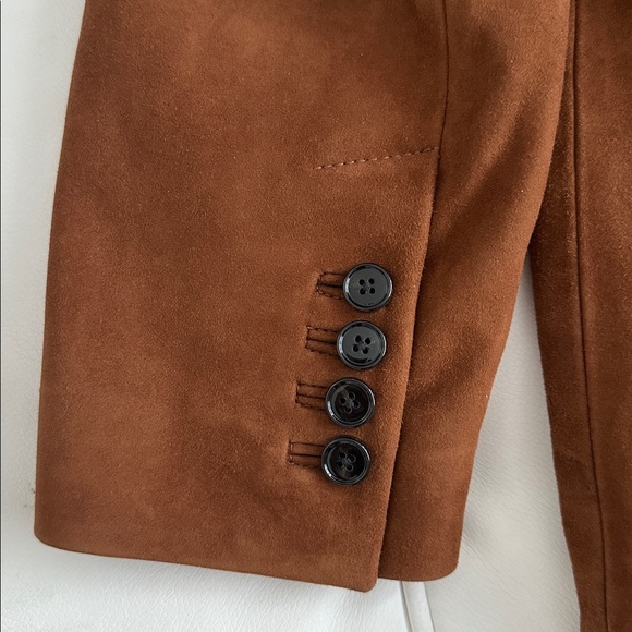 Mango Brown Leather Jacket - Picture 12 of 15